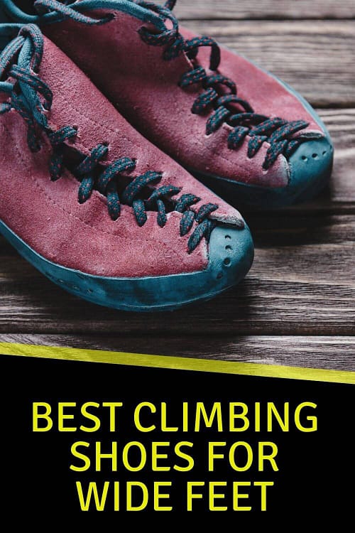 Best climbing shoes for wide feet