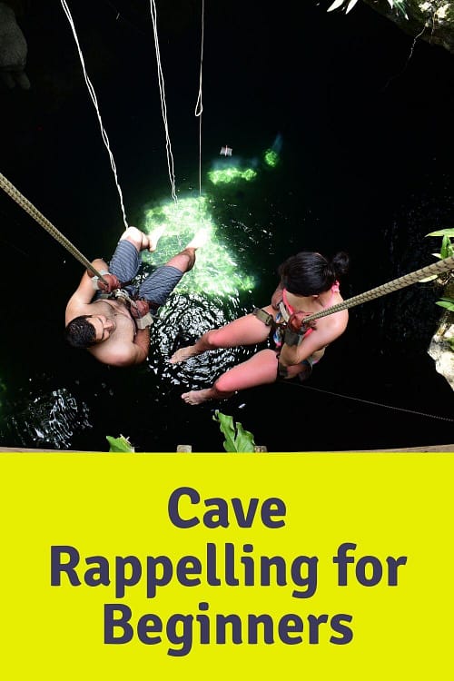 How to cave rappelling for beginners