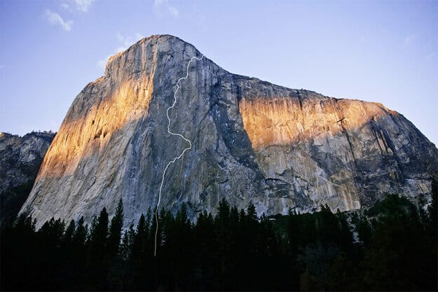 The Dawn Wall Route