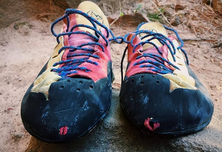 The Cost of Resoling Climbing Shoes
