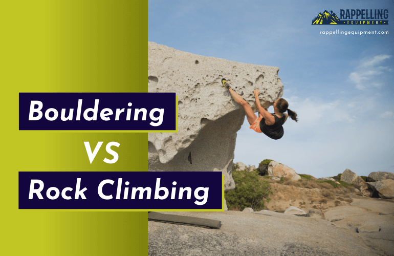 Bouldering vs Rock Climbing