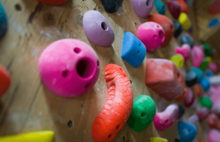 How to install climbing holds