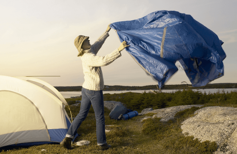 Can You Use a Tarp as a Tent Footprint