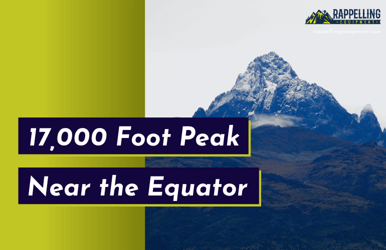 17,000 Foot Peak Near the Equator Crossword Clue