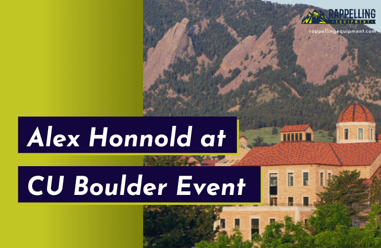 Alex Honnold CU Boulder