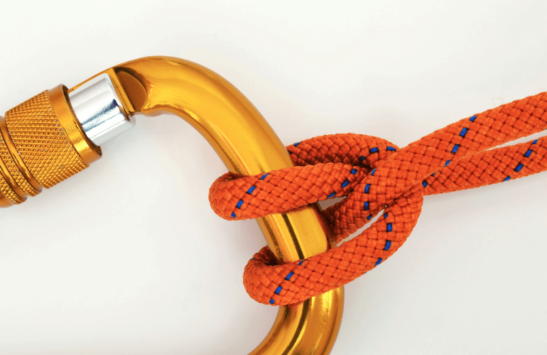 Rappelling Anchor Knot