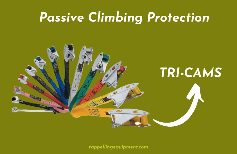 Passive Climbing Protection Gear Tri-Cams