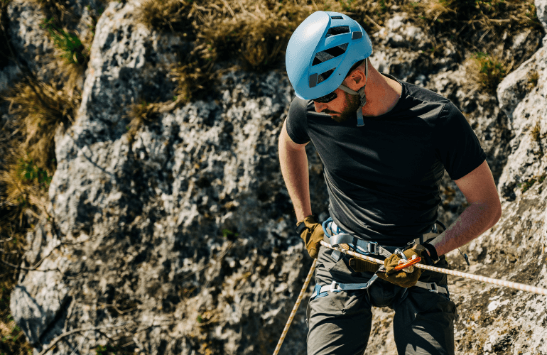 How to Rappel with a Carabiner