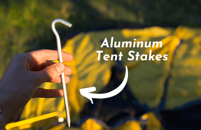 Aluminum Tent Stakes