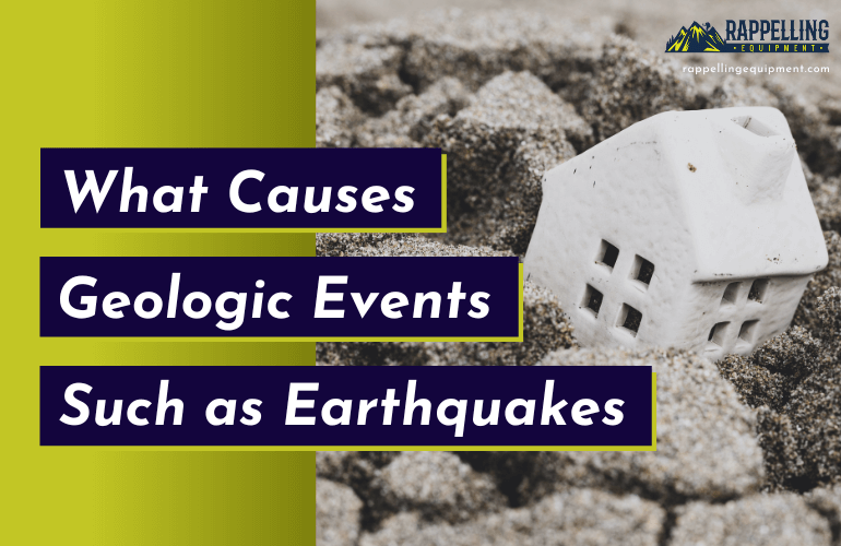 what causes geologic events such as earthquakes, volcanic eruptions, and the creation of mountains