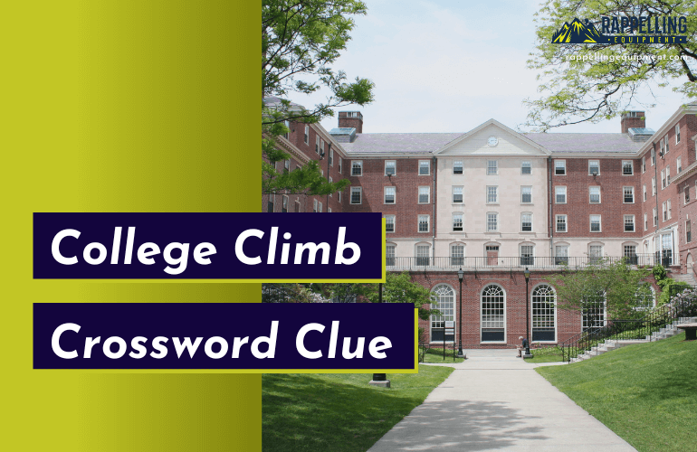 College Climb Crossword Clue