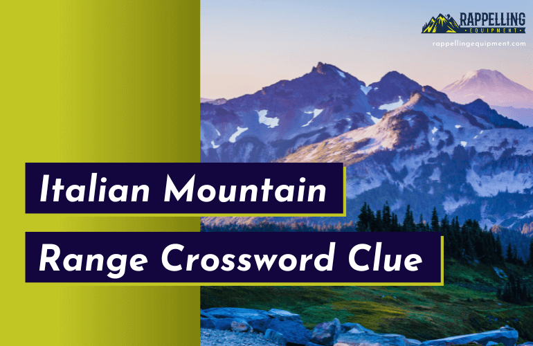 Italian Mountain Range Crossword Clue