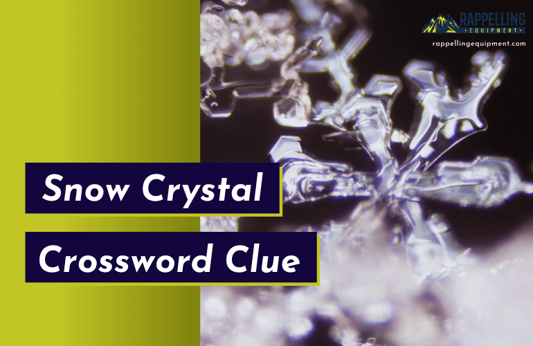 Snow Crystal Crossword Clue