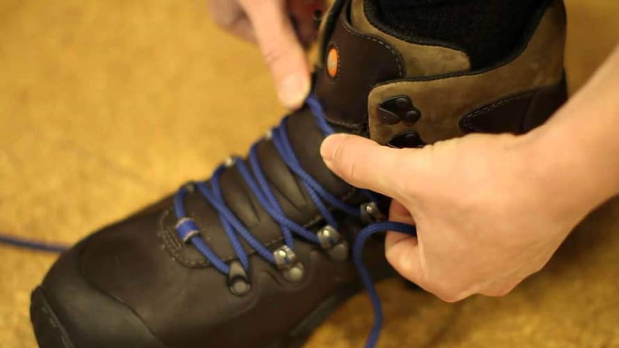 Surgeon’s Knot Lacing Boots